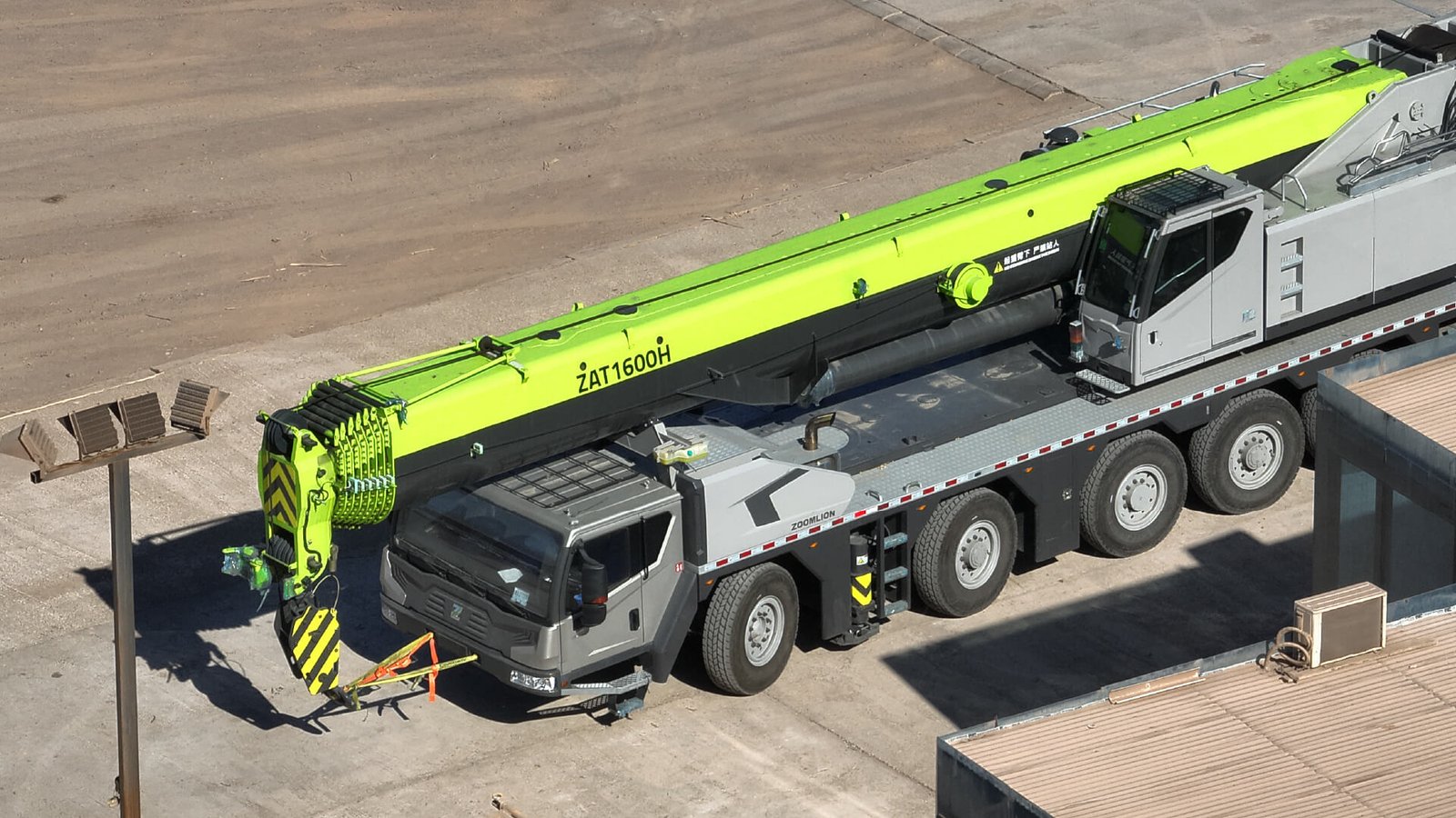 Zoomlion ZAT1600H Precisión en izajes